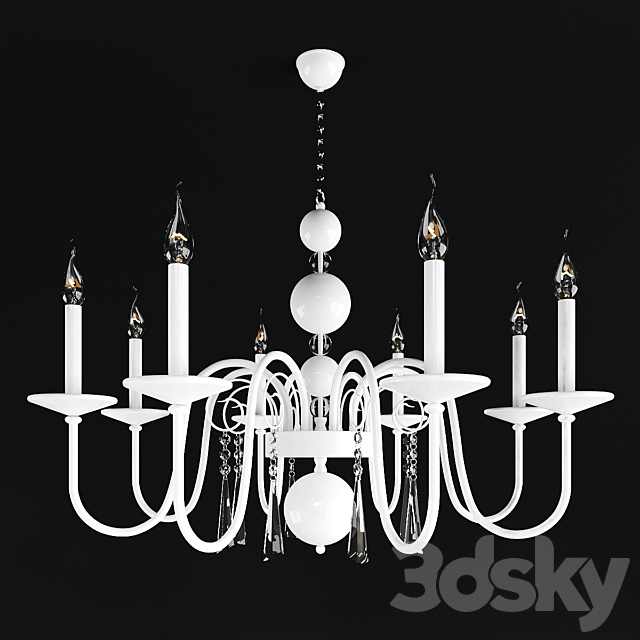 Chandeliers Newport Artic 2016 3DS Max Model - thumbnail 2