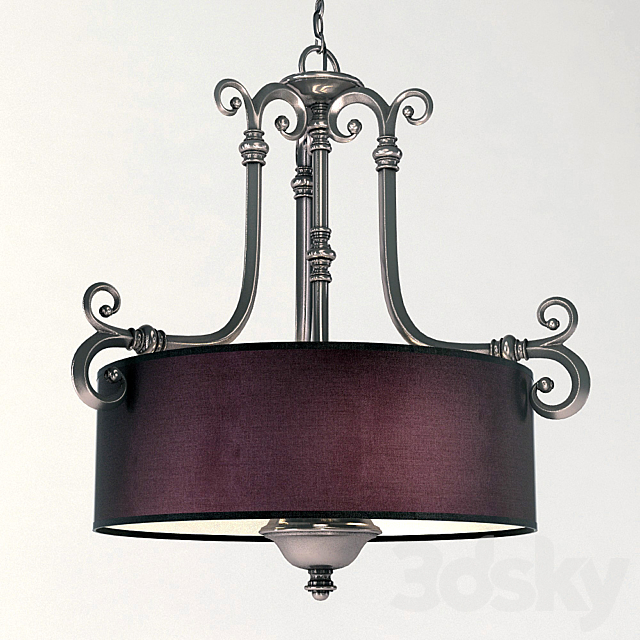 Chandeliers Savoy House a collection Midtown Vogue 3DS Max Model - thumbnail 3