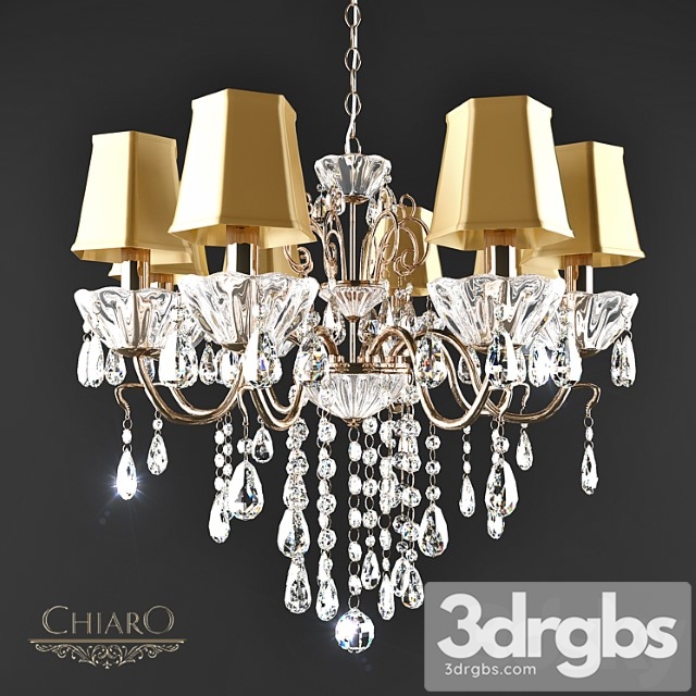 Chiaro Hanging Chandelier 282010908 3dsmax Download - thumbnail 1