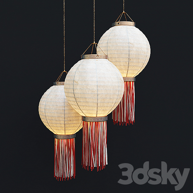 Chinese lantern Chinese lantern 3DSMax File - thumbnail 1