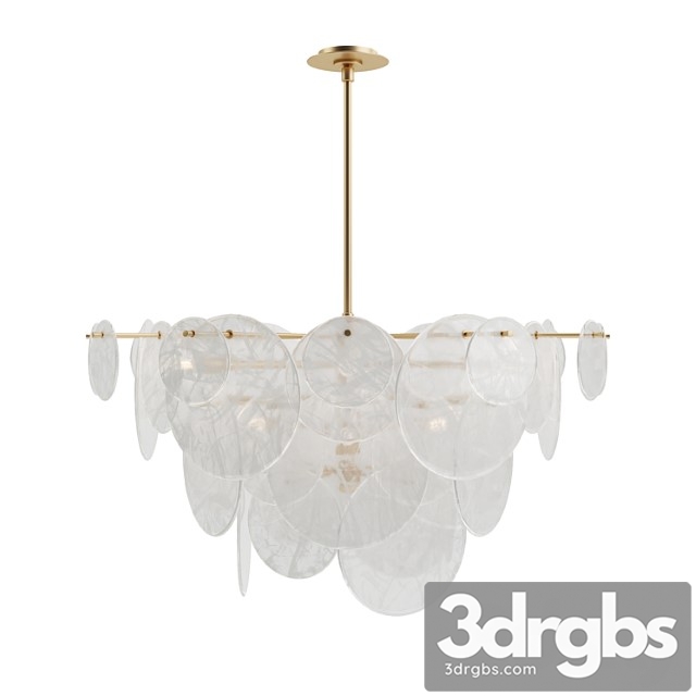 Circa lighting loire large chandelier 3dsmax Download - thumbnail 1