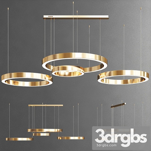 Circle Chandelier 3dsmax Download - thumbnail 1