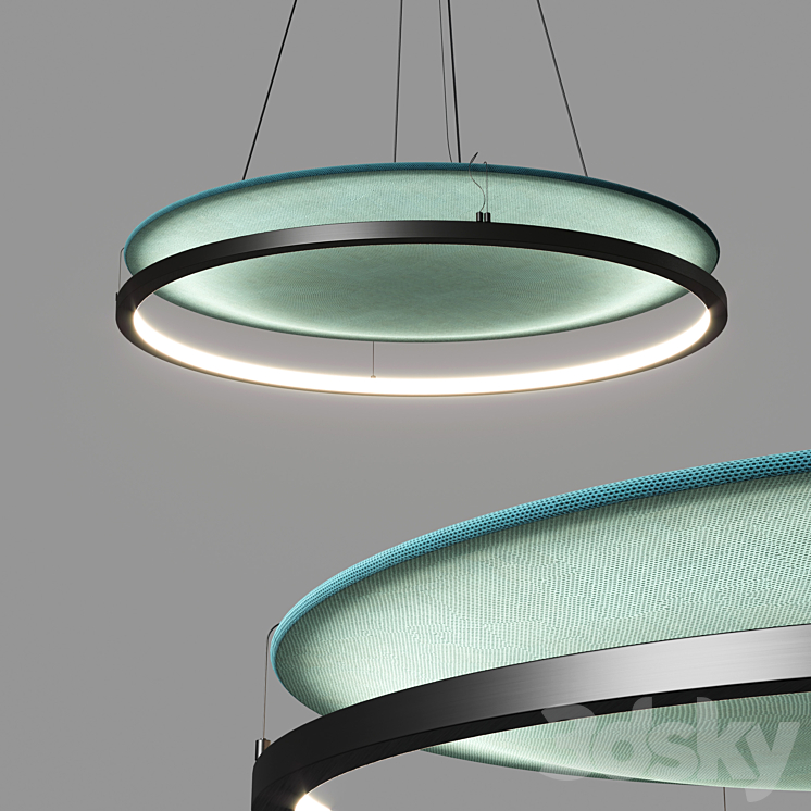 Circus s1500 Pendant light 3DS Max Model - thumbnail 2