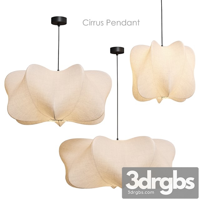 Cirrus pendant pendant lamp west elm - thumbnail 1