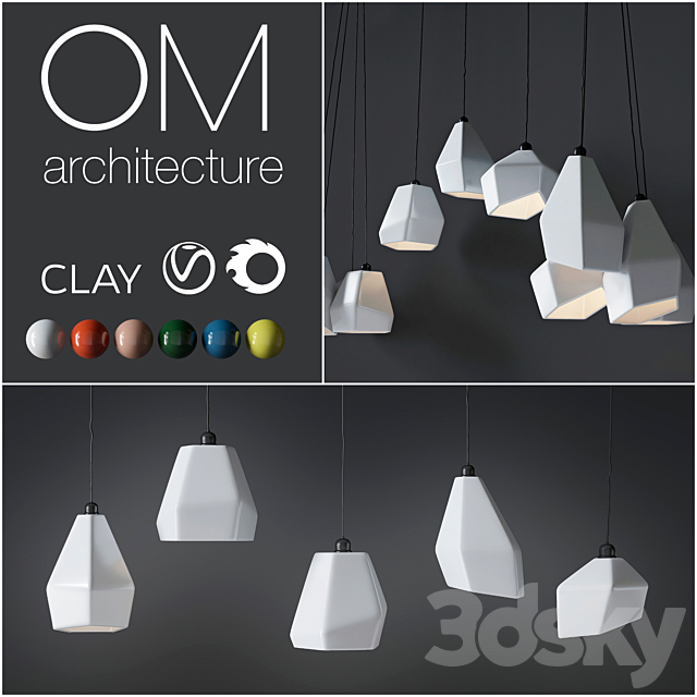 Clay – OM Architecture Lamp 3DSMax File - thumbnail 1