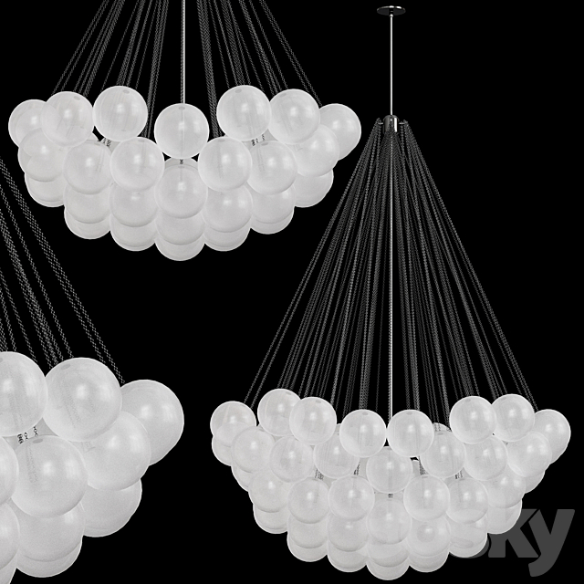 Cloud Chandelier Set 1 By Apparatusstudio 3ds Max - thumbnail 2