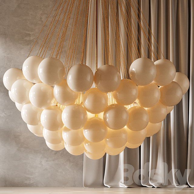 Cloud Chandelier Set 1 By Apparatusstudio 3ds Max - thumbnail 3