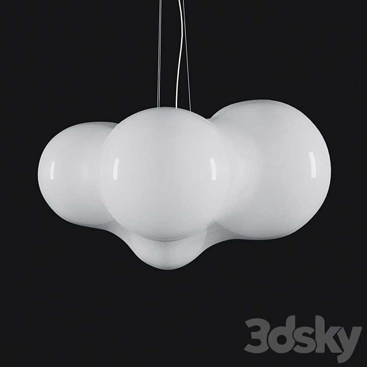 Cloudy Axolight 3DS Max Model - thumbnail 1