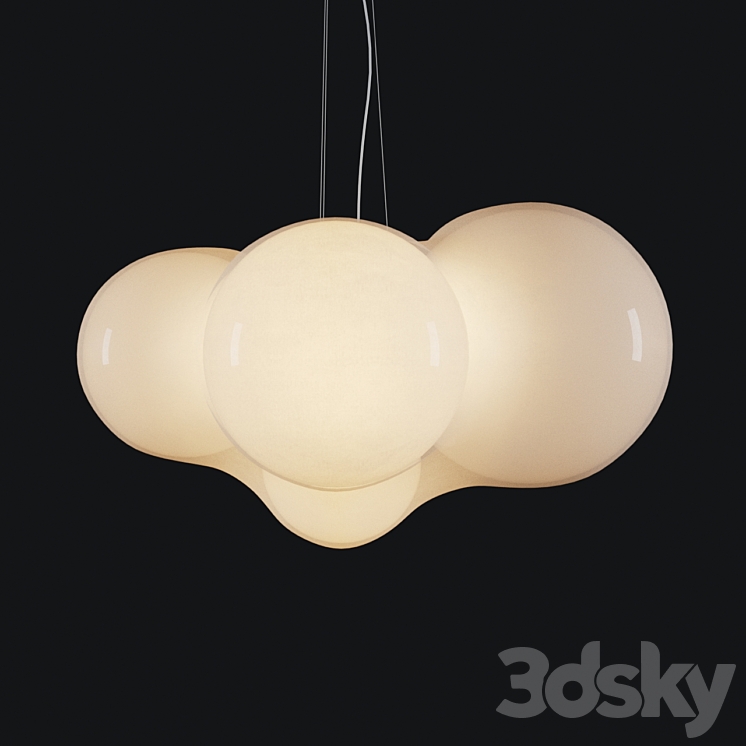 Cloudy Axolight 3DS Max Model - thumbnail 2