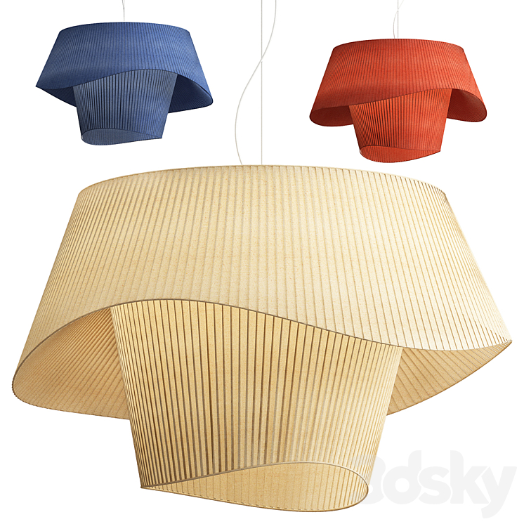 Coco Suspension Light 3DS Max Model - thumbnail 1