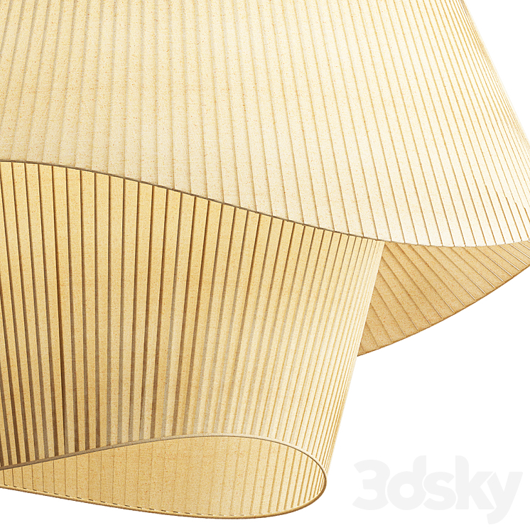 Coco Suspension Light 3DS Max Model - thumbnail 2