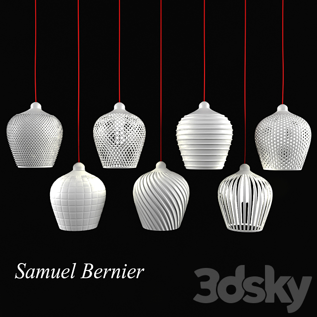 Collection chandeliers from Samuel Bernier 3DS Max Model - thumbnail 2