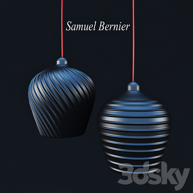 Collection chandeliers from Samuel Bernier 3DS Max Model - thumbnail 3