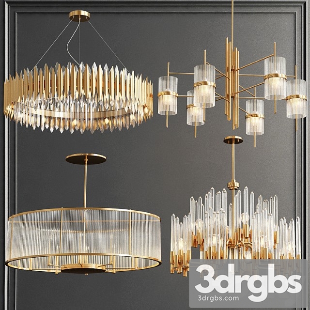 Collection of modern chandelier - thumbnail 1