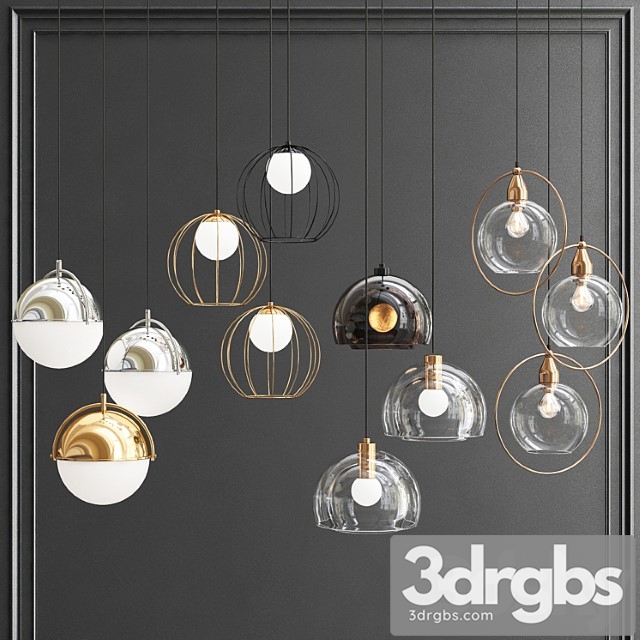 Collection of pendant lights - thumbnail 1