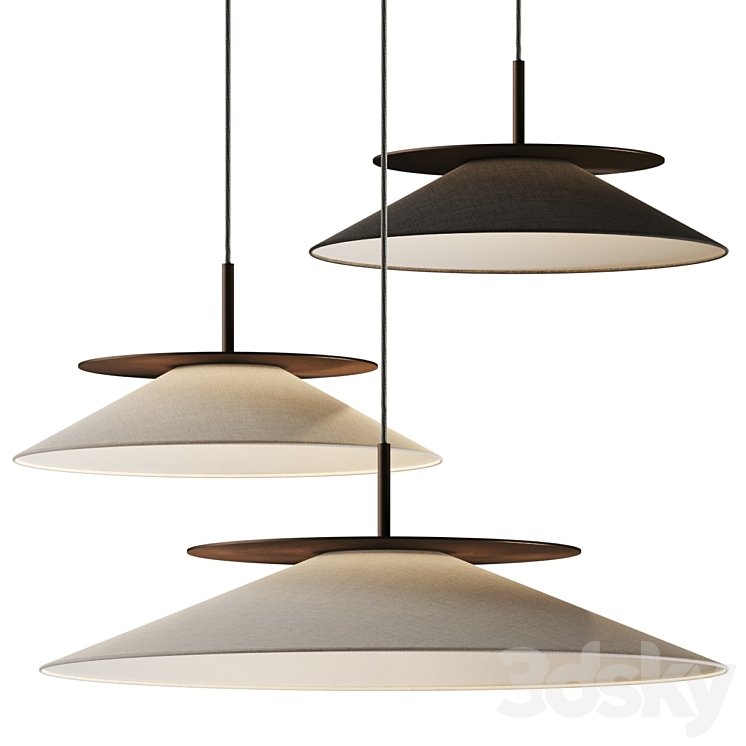 Contardi Lighting Asia So Pendant Lamps 3DS Max Model - thumbnail 1