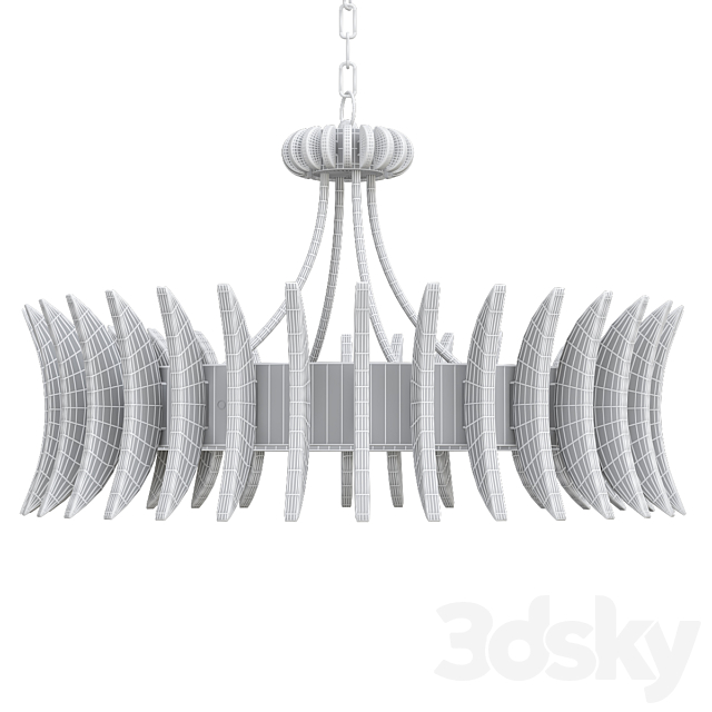 Coquette chandelier 3DSMax File - thumbnail 3