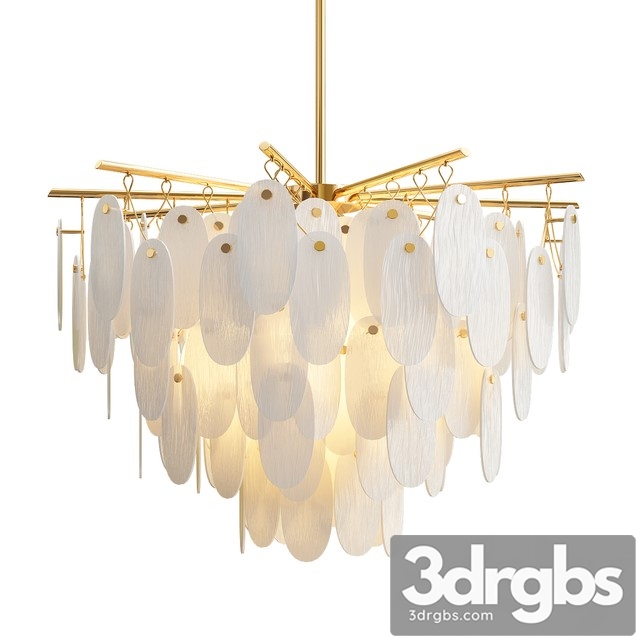 Cora Waterfall Chandelier 3dsmax Download - thumbnail 1