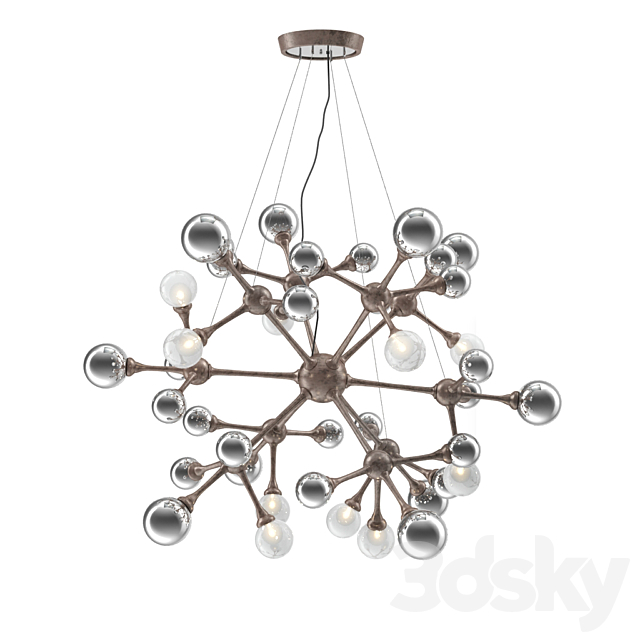 Corbett Element Forty light Pendant 3DSMax File - thumbnail 1