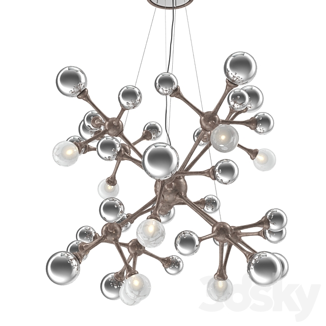 Corbett Element Forty light Pendant 3DSMax File - thumbnail 2