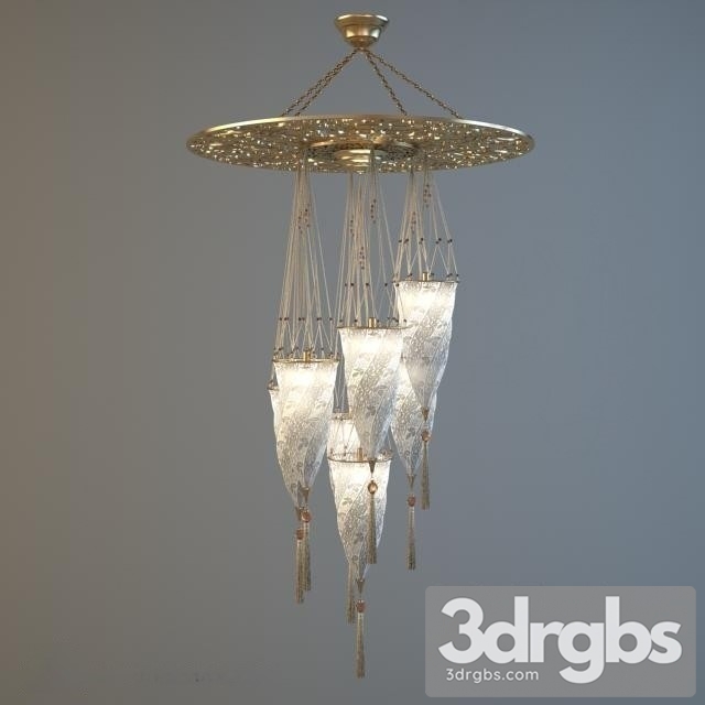 Corfu Opal Crown 7 Lights 3dsmax Download - thumbnail 1