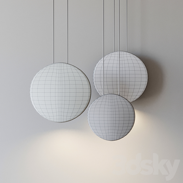 Cosmos cluster led pendant by lievore altherr molina for vibiaCLUSTER LED PENDANT BY LIEVORE ALTHERR MOLINA FOR VIBIA 3DSMax File - thumbnail 3