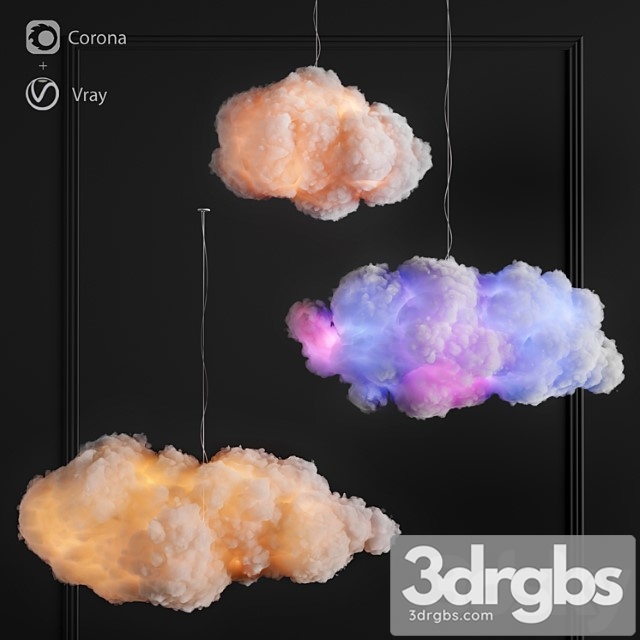 Cotton Clouds Light 3dsmax Download - thumbnail 1