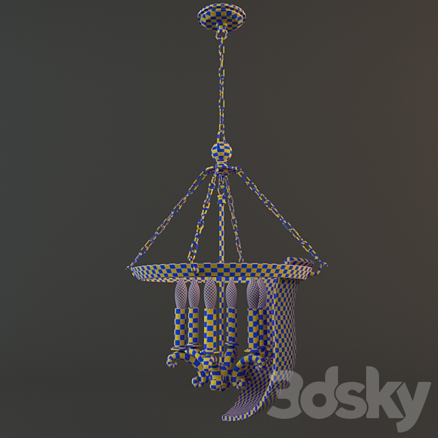 Country Bell Jar Lantern 3DSMax File - thumbnail 3