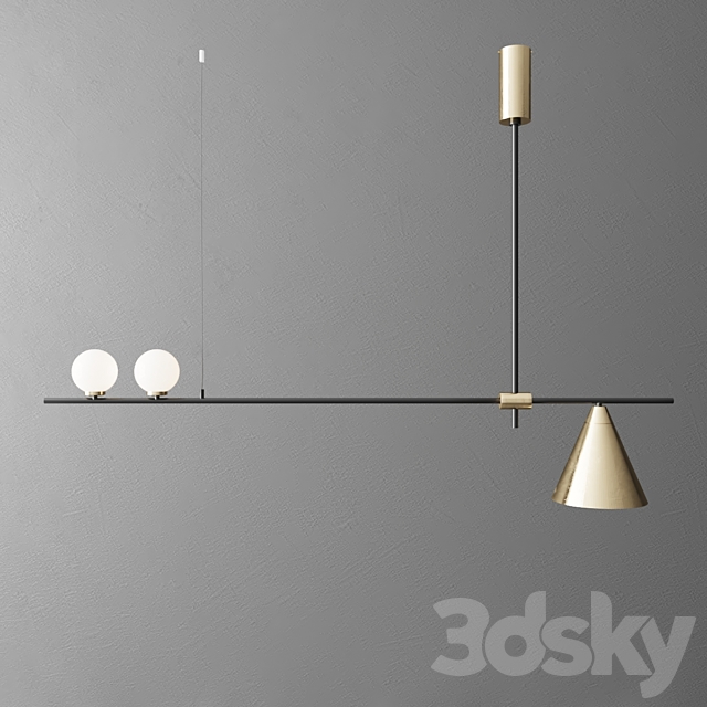 CRANE Pendant light _ Aromas del Campo 3DS Max Model - thumbnail 2