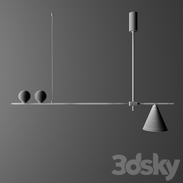 CRANE Pendant light _ Aromas del Campo 3DS Max Model - thumbnail 3