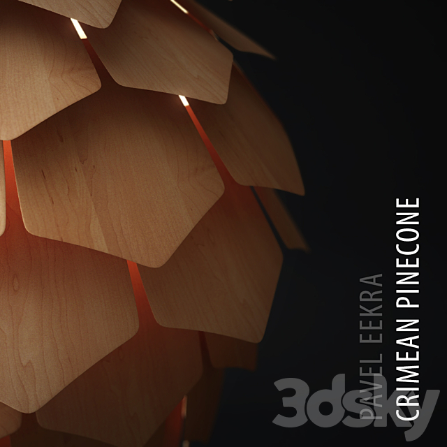 CRIMEAN PINECONE 3DS Max Model - thumbnail 2