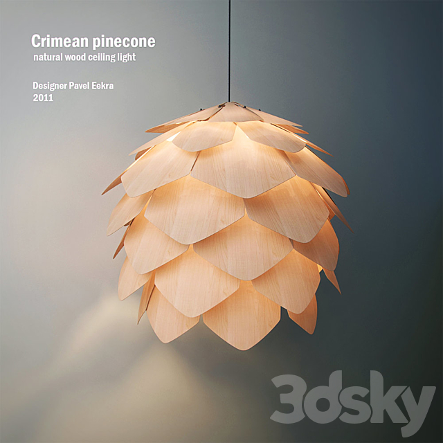 Crimean Pinecone 3DSMax File - thumbnail 1