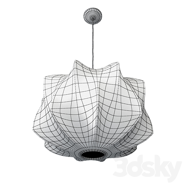 Criss cross propeller bubble lamp 3DSMax File - thumbnail 3