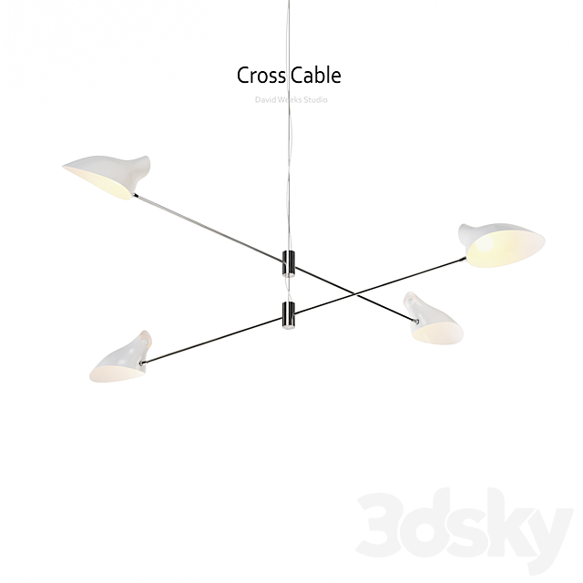 Cross Cable by David Weeks Studio 3DSMax File - thumbnail 1