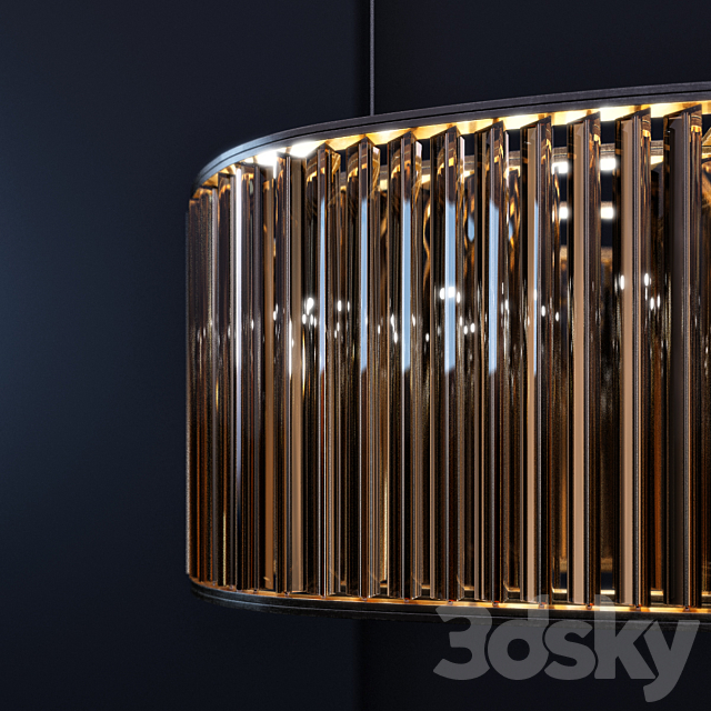 CROWN CHANDELIER VENICEM 3DS Max Model - thumbnail 2