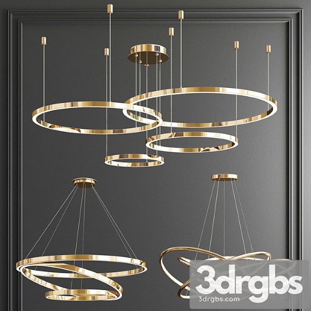 Cruise rojas rings light – 3 type 3dsmax Download - thumbnail 1