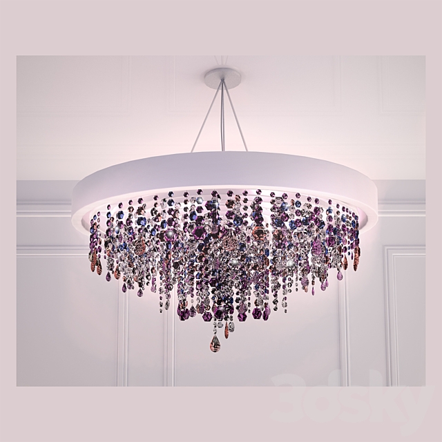 Crystal chandelier Masiero 3DSMax File - thumbnail 2