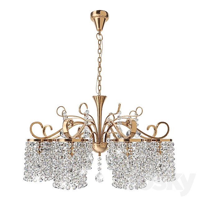 Crystal chandelier MAYTONI 74676 3DSMax File - thumbnail 1