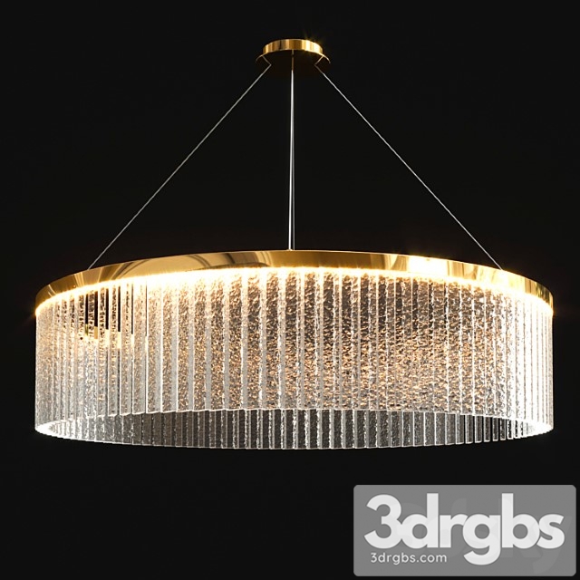 Crystal island light led suspension lamp - thumbnail 1