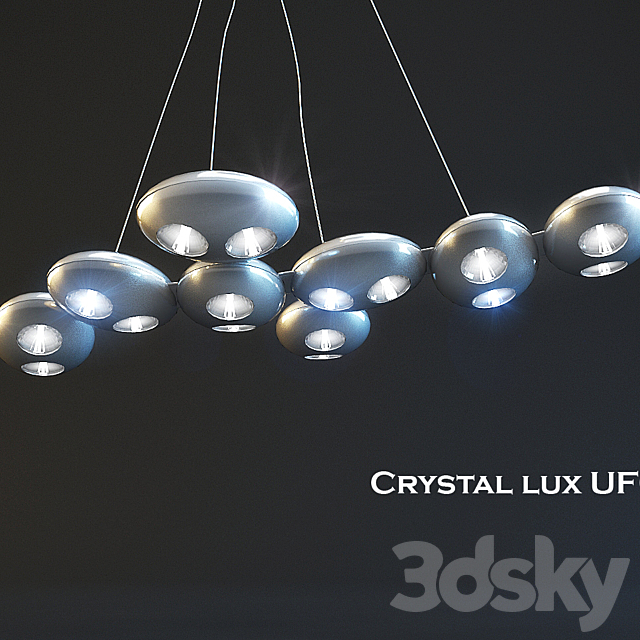 Crystal lux UFO SP12 3ds Max - thumbnail 1