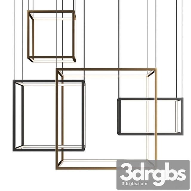 Cube x pendant lamp by aromas del campo - thumbnail 1