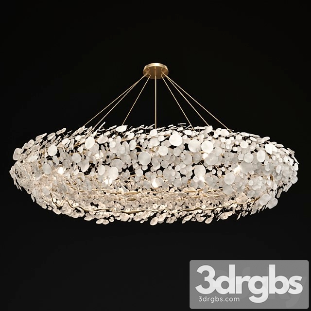 Custom Ceramic Chandelier - thumbnail 1