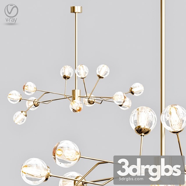 Dallas chandelier_2 3dsmax Download - thumbnail 1