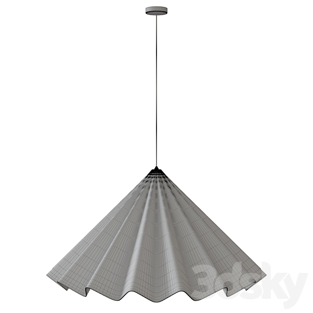 Dancing Pendant Lamp 3DS Max Model - thumbnail 2