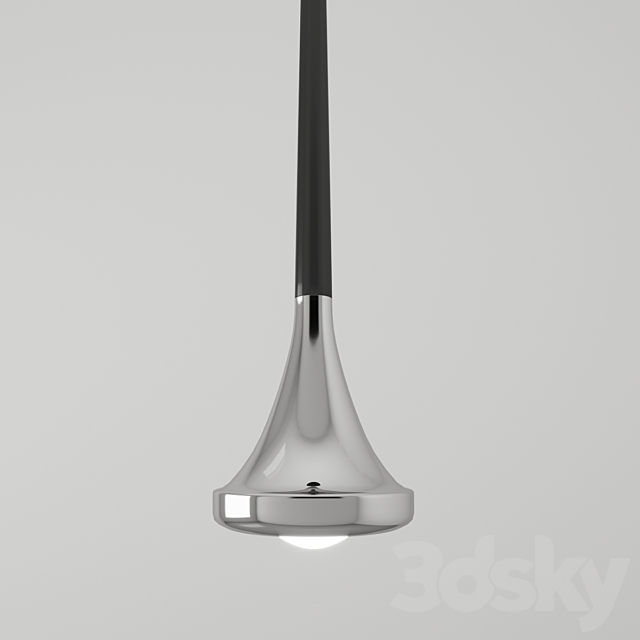 Davis LED pendant light by Kuzco Lighting 3DS Max Model - thumbnail 2