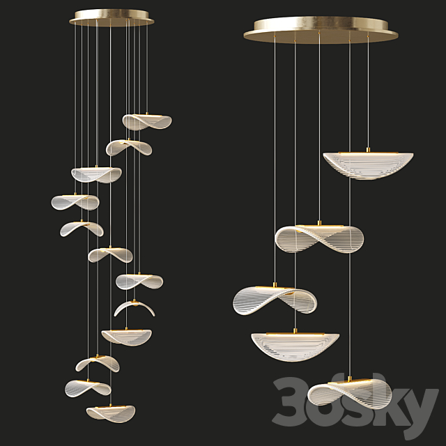 DELFINA lamps 3ds Max - thumbnail 2