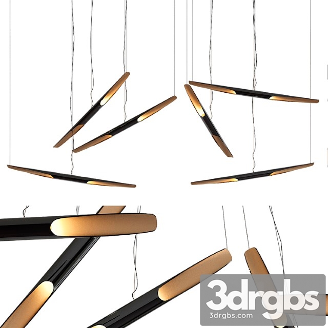 Delighfull unique pendant lamp 3dsmax Download - thumbnail 1