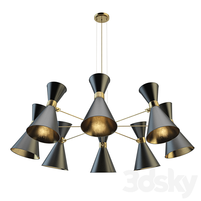 Delightfull cairo chandelier 8 3DSMax File - thumbnail 2