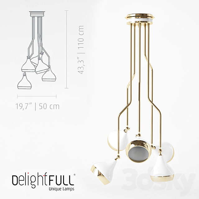 Delightfull Hanna SUSPENSION 3DSMax File - thumbnail 1