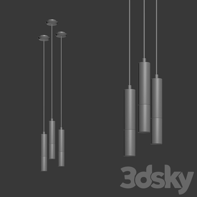 Delightfull Ike Pendant Suspension 3DSMax File - thumbnail 2